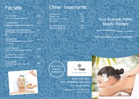 Massage A4 Folded Leaflets by Templatecloud 