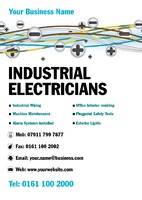 Electrician A4 Posters by Templatecloud 