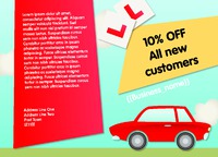 Car A5 Flyers by Templatecloud