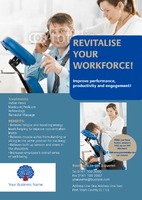 Massage A4 Flyers by Templatecloud 