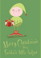  Edit & Go: Large (Folds to A5) Christmas Cards by Templatecloud 