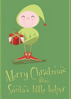  Edit & Go: Regular (Folds to A6) Christmas Cards by Templatecloud 