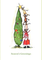  Edit & Go: Large (Folds to A5) Christmas Cards by Templatecloud 