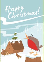  Edit & Go: Regular (Folds to A6) Christmas Cards by Templatecloud 