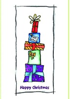  Edit & Go: Regular (Folds to A6) Christmas Cards by Templatecloud 