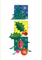  Edit & Go: Large (Folds to A5) Christmas Cards by Templatecloud 