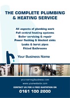 Plumbers A5 Flyers by Templatecloud 