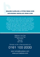 Plumbers A6 Flyers by Templatecloud