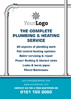 Plumbers A6 Flyers by Templatecloud 