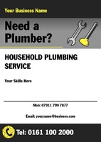 Plumbers A5 Flyers by Templatecloud 