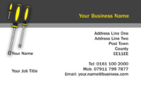 Home Maintenance Business Card  by Templatecloud 