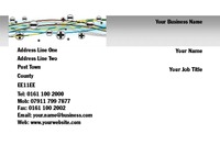 Electrician Business Card  by Templatecloud 