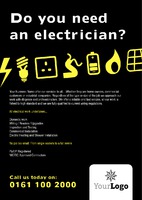 Electrical A5 Flyers by Templatecloud 