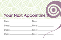 Beauty Salon Business Card  by Templatecloud