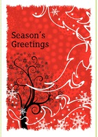  Edit & Go: Regular (Folds to A6) Christmas Cards by Templatecloud 