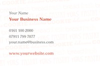 Bakery Business Card  by Templatecloud