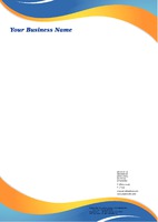 Air Conditioning A4 Letterheads by Templatecloud 