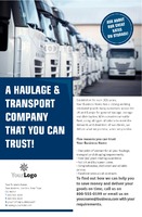 Logistics 5.5" x 8.5" Flyers by Templatecloud 