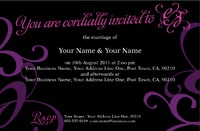  5.5" x 8.5" Invitations by Templatecloud 