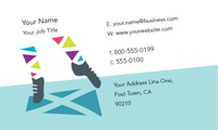 Dance 2" x 3.5" Business Cards by Templatecloud