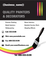 Painter 8.5" x 11" Posters by Templatecloud 