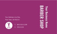 Hair 2" x 3.5" Business Cards by Templatecloud 