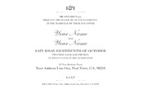  5.5" x 8.5" Invitations by Templatecloud 