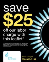 Gas Fitters 8.5" x 11" Flyers by Templatecloud