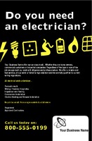 Electrical 5.5" x 8.5" Flyers by Templatecloud 