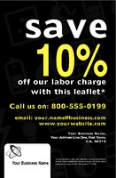 Electrical 5.5" x 8.5" Flyers by Templatecloud