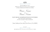  5.5" x 8.5" Invitations by Templatecloud 