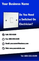 Electrician 5.5" x 8.5" Flyers by Templatecloud 