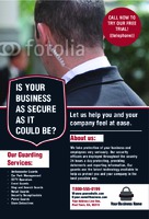 Security 4" x 6" Flyers by Templatecloud 