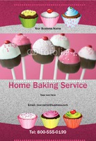 Cake Decorators 4" x 6" Flyers by Templatecloud 