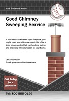 Chimney Sweeps 4" x 6" Flyers by Templatecloud 