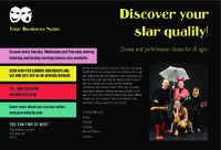 Acting Class 4" x 6" Flyers by Templatecloud 