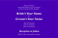  5.5" x 8.5" Invites by Templatecloud