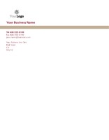Massage 8.5" x 11" Stationery by Templatecloud 