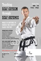 Martial Arts 4" x 6" Flyers by Templatecloud 