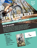 Bike Hire 8.5" x 11" Flyers by Templatecloud 