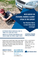 Personal Injury Claims 5.5" x 8.5" Flyers by Templatecloud 
