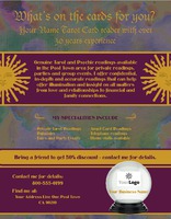 Tarot Card Reader 8.5" x 11" Flyers by Templatecloud 