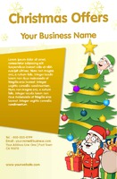 5.5" x 8.5" Christmas Cards by Templatecloud 