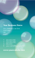 Cleaning 2" x 3.5" Business Cards by Templatecloud 