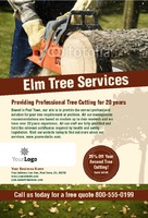 Tree Surgeon 4" x 6" Flyers by Templatecloud 