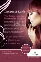 Salon 5.5" x 8.5" Flyers by Templatecloud 