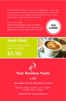 Restaurant 5.5" x 8.5" Flyers by Templatecloud