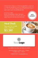 Restaurant 5.5" x 8.5" Flyers by Templatecloud