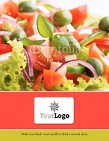 Restaurant 8.5" x 11" Flyers by Templatecloud 
