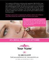 Make up 8.5" x 11" Flyers by Templatecloud